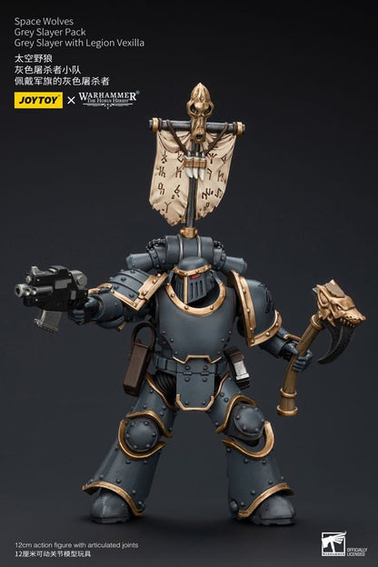 Warhammer The Horus Heresy Action Figure 1/18 Space Wolves Grey Slayer Pack Grey
