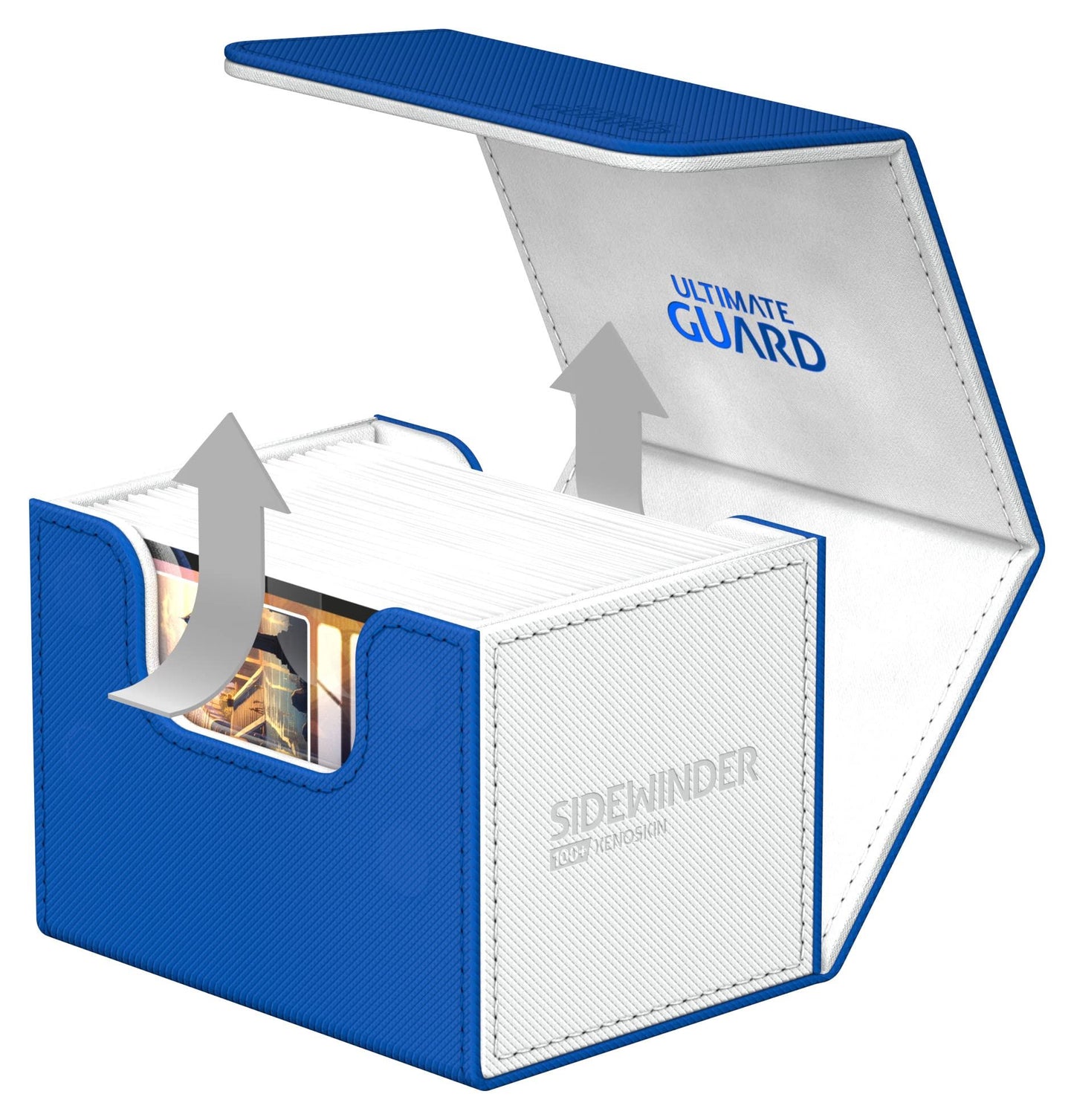 Ultimate Guard Sidewinder 100+ XenoSkin SYNERGY Blue/White