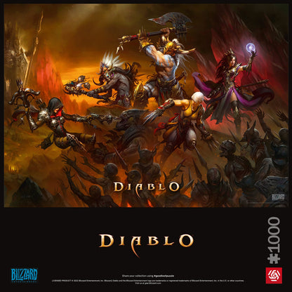 Good Loot: Diablo (Heroes Battle) 1000pcs Puzzle