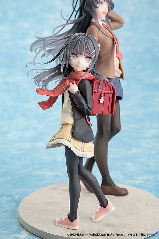 Rascal Does Not Dream Knapsack Kid PVC Statue Mai Sakurajima 19cm
