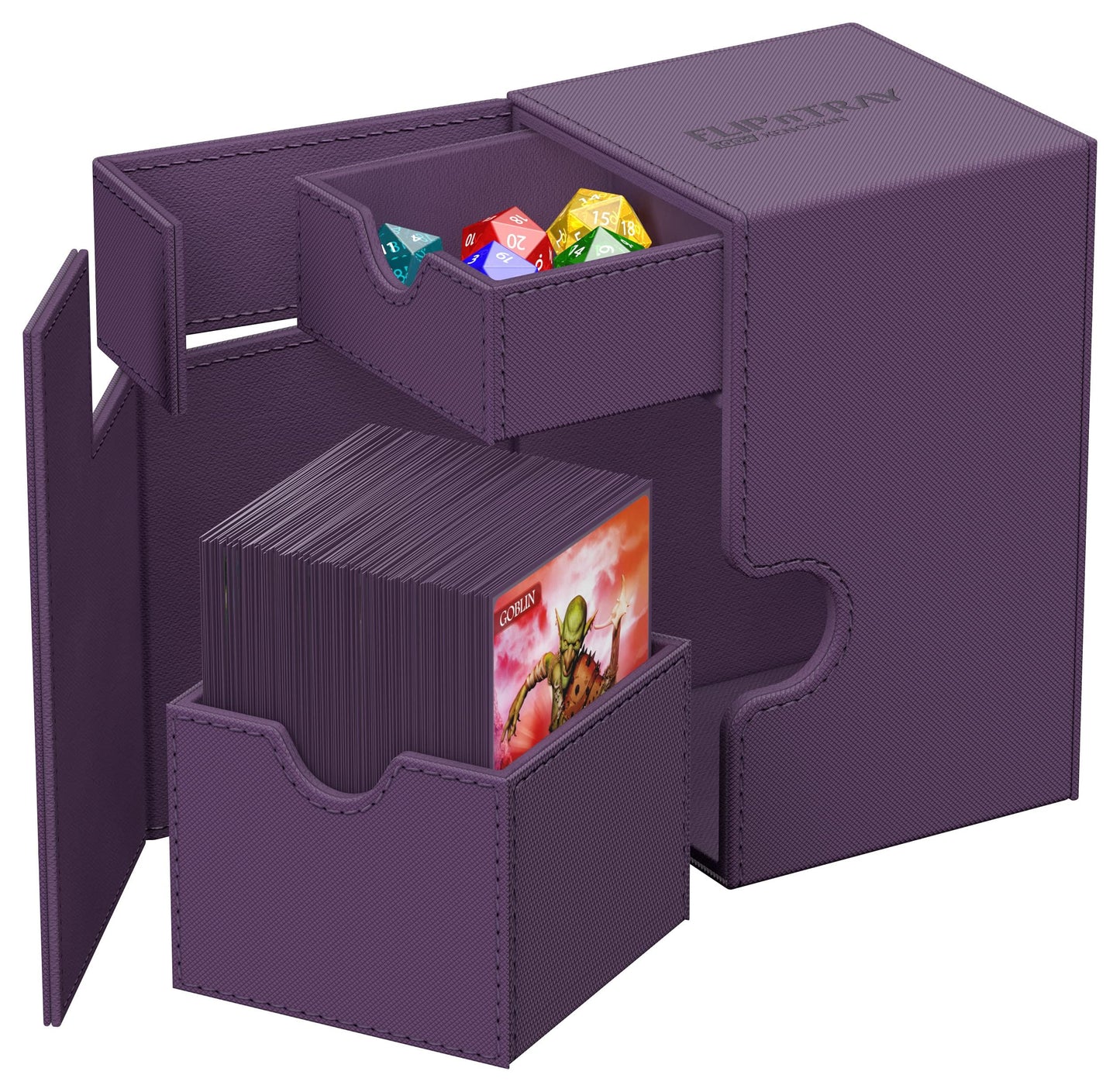 Ultimate Guard Flip`n`Tray 100+ XenoSkin Monocolor Purple