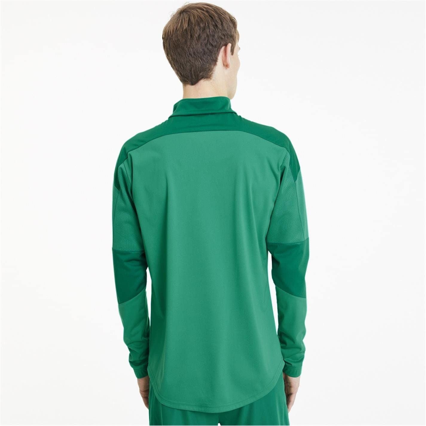 PUMA Final Training Rain Top - Pepper / Power Green (Medium)