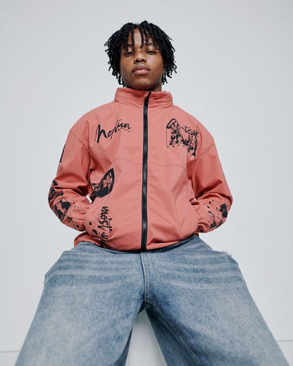 Naruto Shippuden Windbreaker  Size S