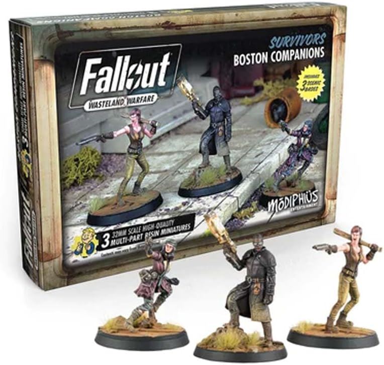 Fallout: Wasteland Warfare - Survivors Boston Companions