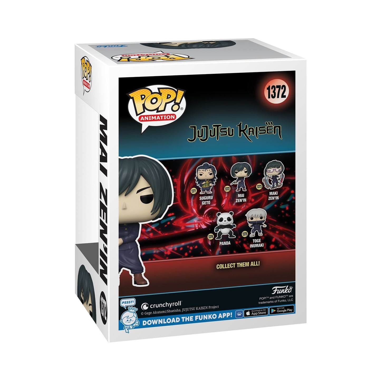 Jujutsu Kaisen POP! Animation Vinyl Figure Mai Zenin 9 cm
