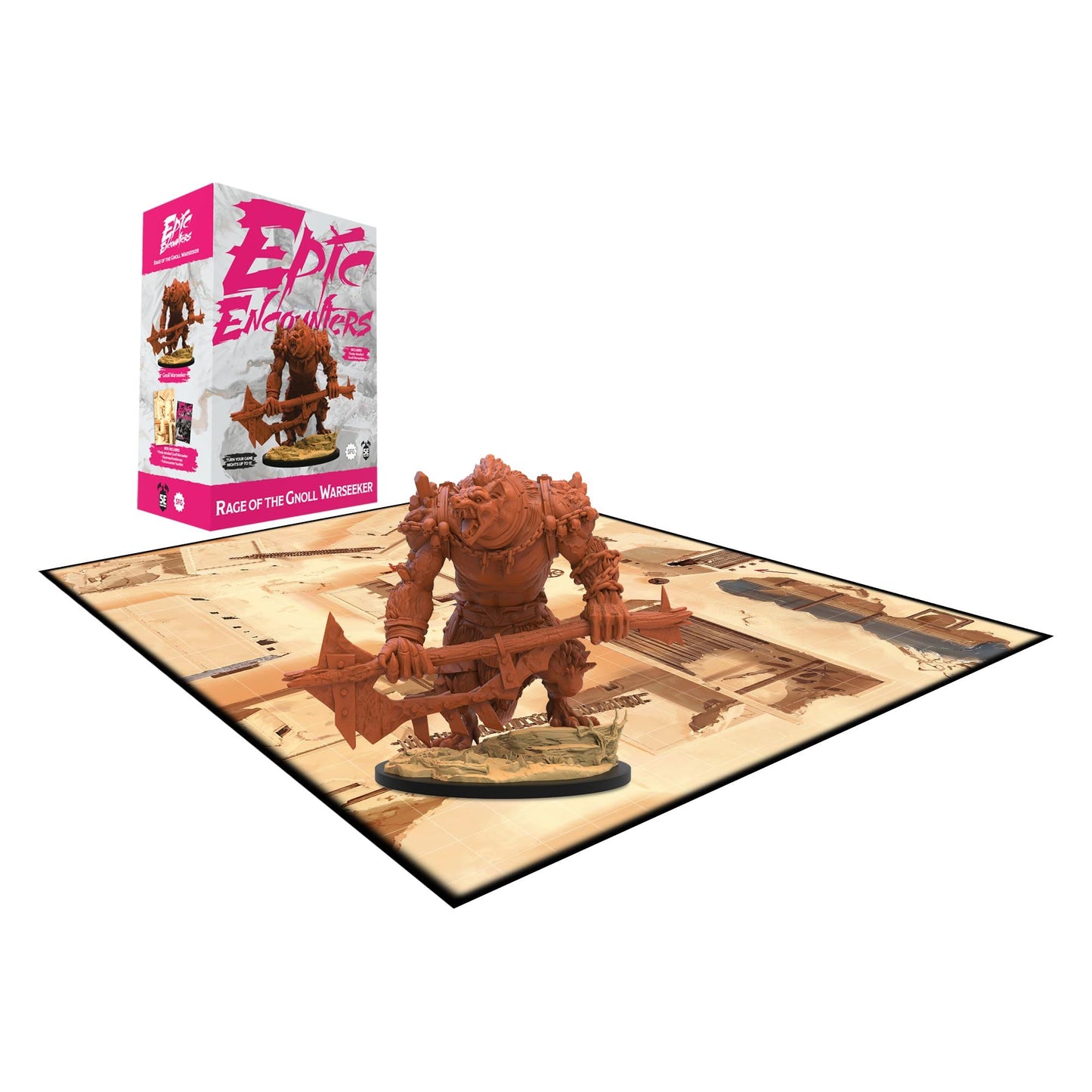 Epic Encounters: Rage of the Gnoll Warseeker /Boardgames