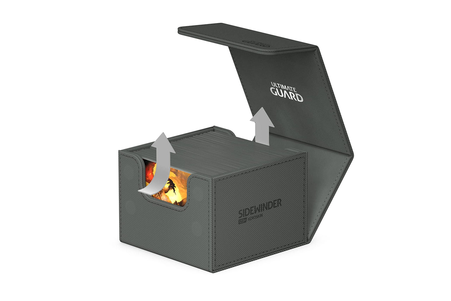 Ultimate Guard Sidewinder 133+ XenoSkin Monocolor Grey