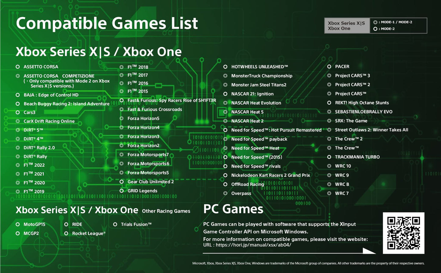 Racing Wheel Overdrive Microsoft Xbox SX