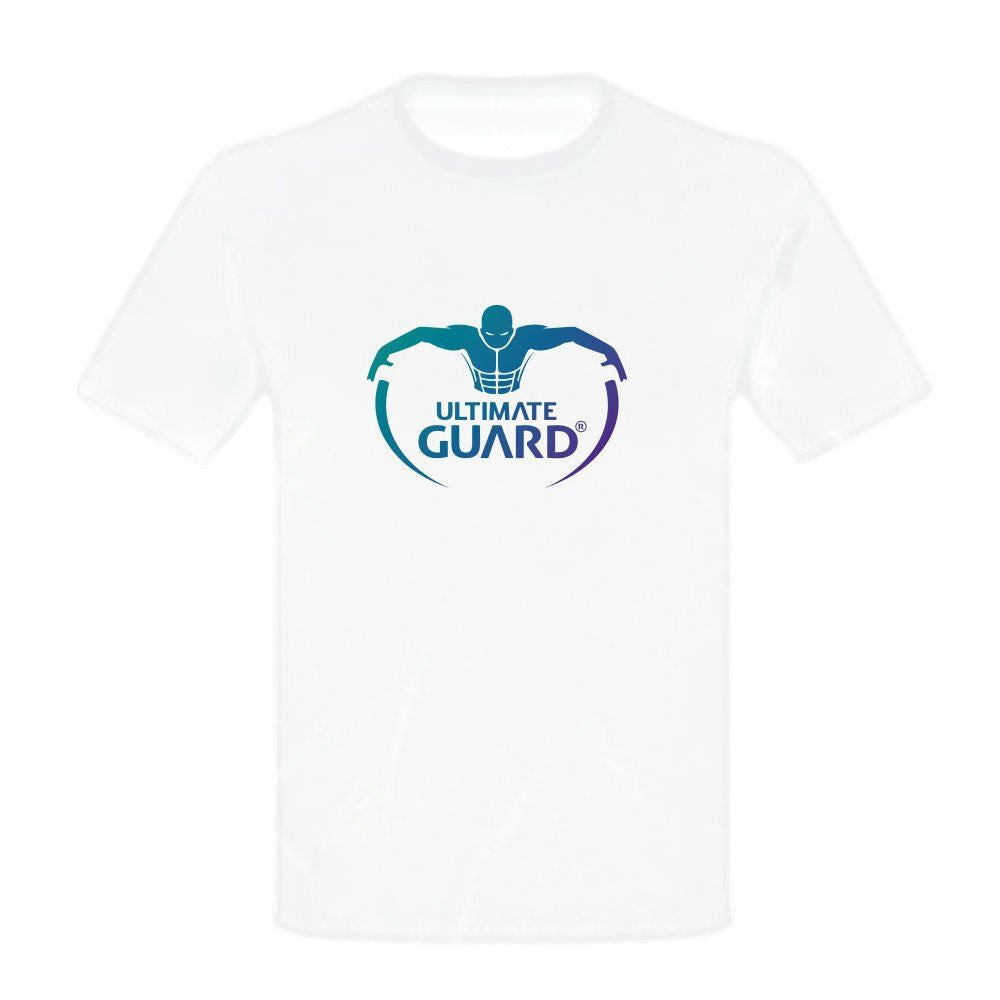 Ultimate Guard T-Shirt Logo White Size XXL