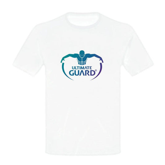Ultimate Guard T-Shirt Logo White Size XXL