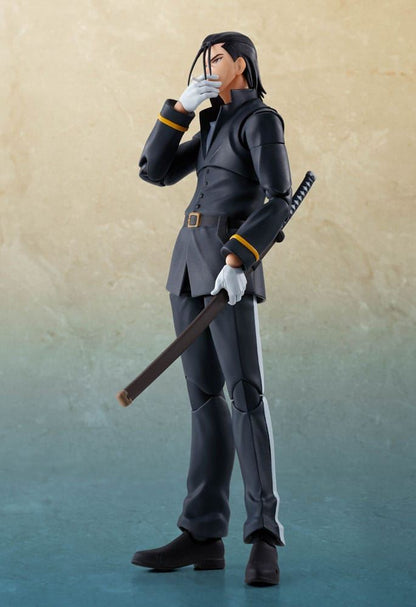 Rurouni Kenshin Meiji Swordsman Romantic Story S.H. Figuarts Hajime Saito 17cm