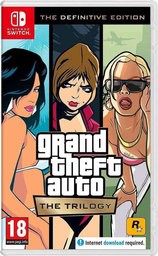 Grand Theft Auto: The Trilogy - Definitive Edition (Nintendo Switch) [video game