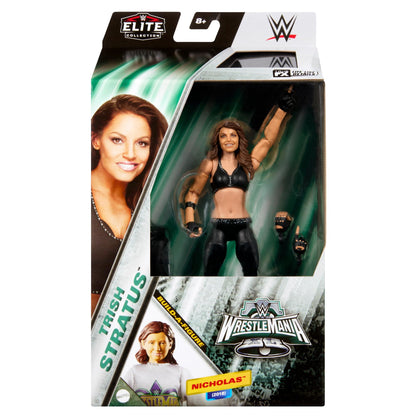 WWE - Elite WrestleMania - Trish Stratus with Accessory and Nicholas Build-a-Fig