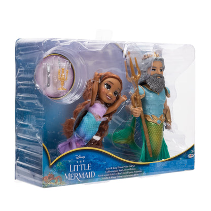 Little Mermaid - Live Action - 6" Petite Ariel And Triton Set  /Toys
