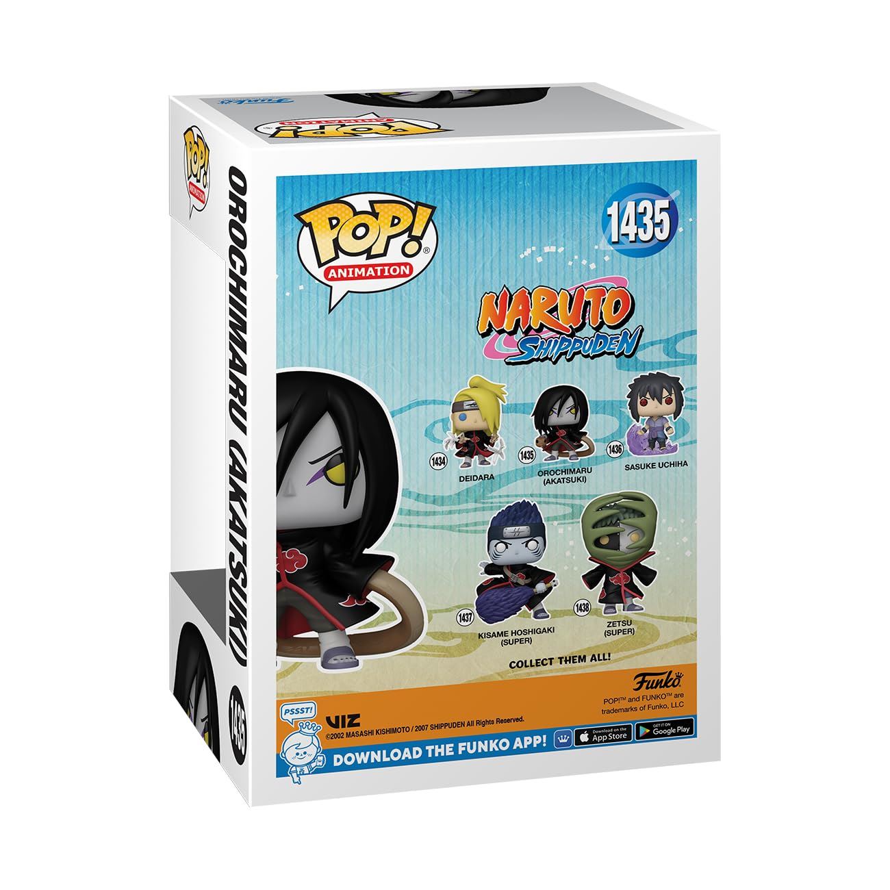 Naruto Pop! Animation Vinyl Figure Orochimaru 9 cm