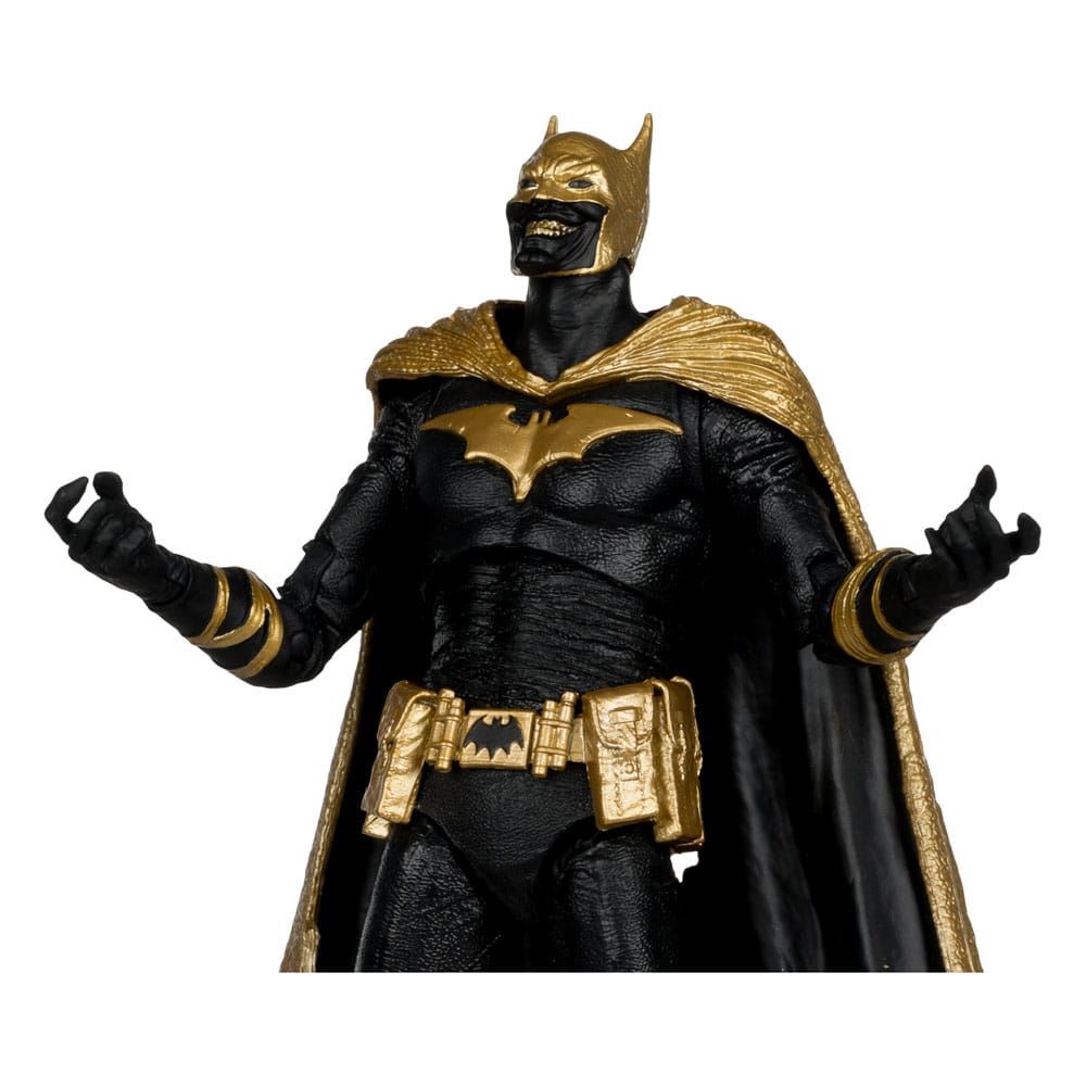 DC Multiverse Batman of Earth-22 Infected Dark Metal Knightmare Gold Label 18cm