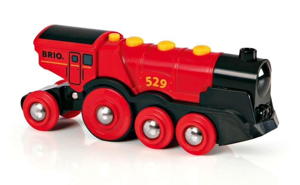 BRIO - Mighty Red Action Locomotive 33592 /Toys