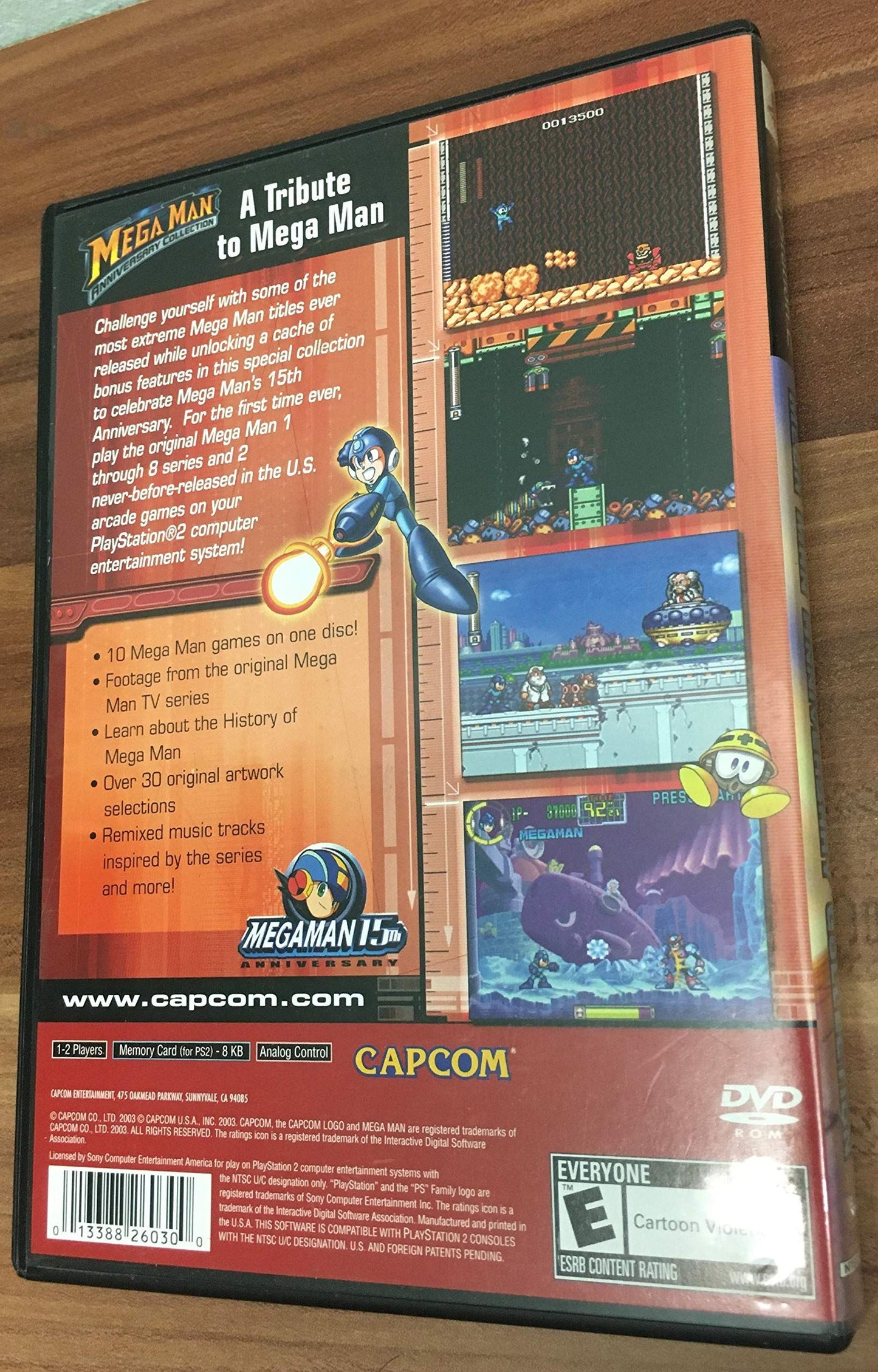Mega Man: Anniversary Collection (#) (REGION LOCKED/NTSC) /PS2 *New & Sealed*