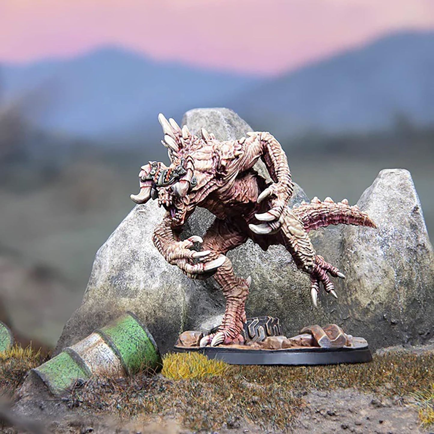 Fallout Wasteland Warfare Enclave-Domesticated Deathclaw - 1 Miniature, 32mm Un